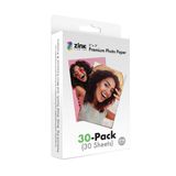 Papel Fotográfico Zink 2x3 Premium, Pacote Com 30 Câmeras Polaroid