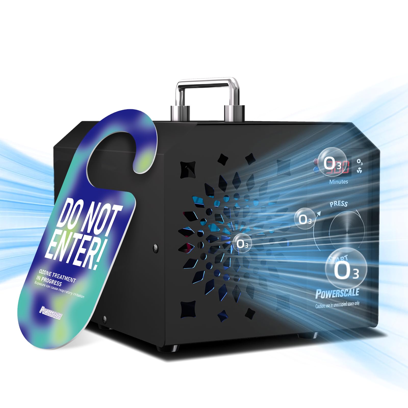 Gerador De Ozônio Powerscale Ozb2 110.000 Mg/h Para Grandes Espaços