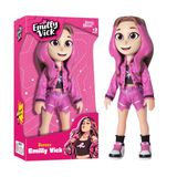 Boneca Emily Vick Dos Rosa Youtuber Infantil Articulada 25cm