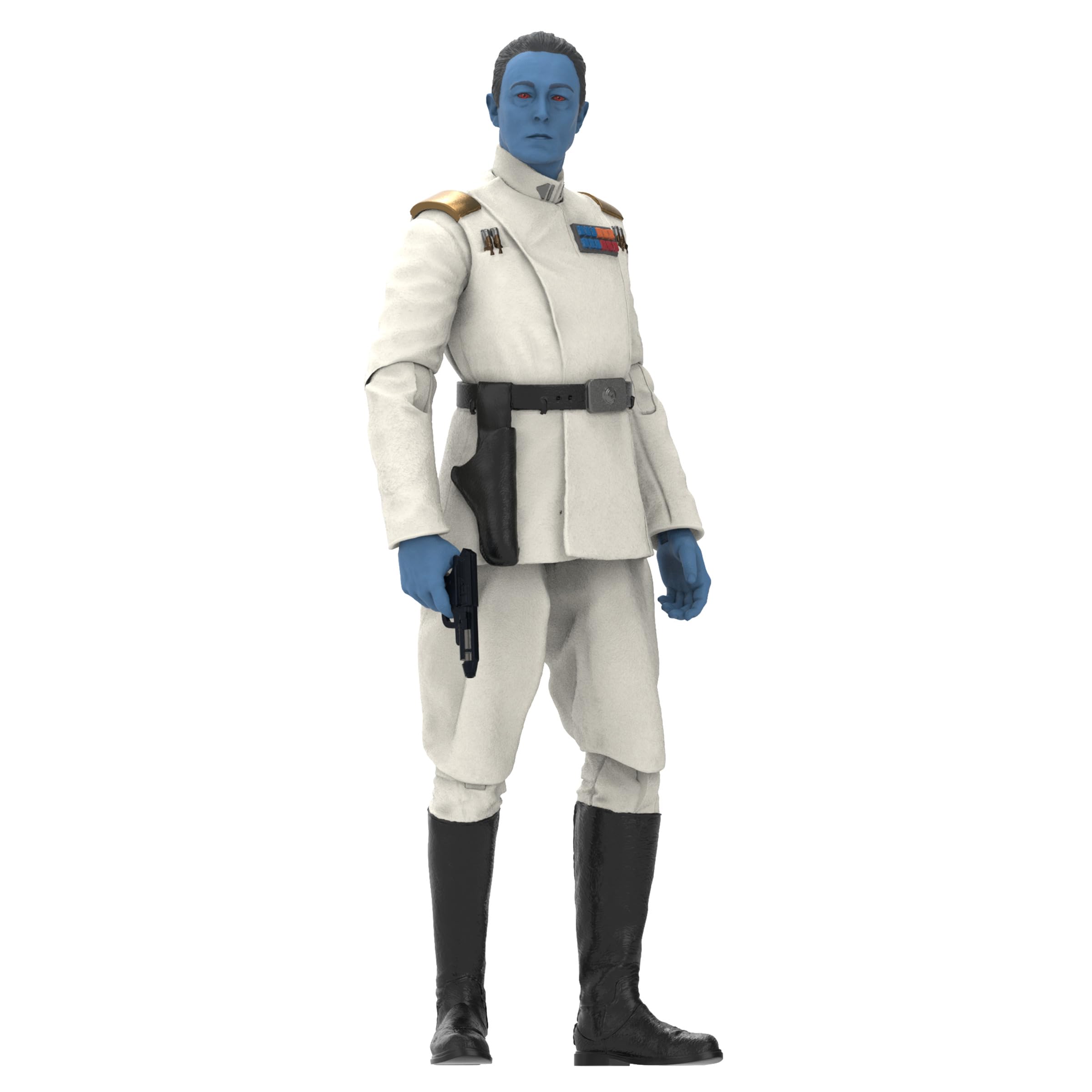 Boneco De Ação Star Wars The Black Series Grand Admiral Thrawn, Ahsoka 15cm