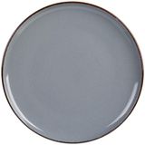 Prato Raso Ceramica Nuage 27,5cm Cinza (9505006)
