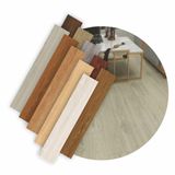 Piso Vinilico Autocolante Régua Caixa 5 M2 Garapeira
