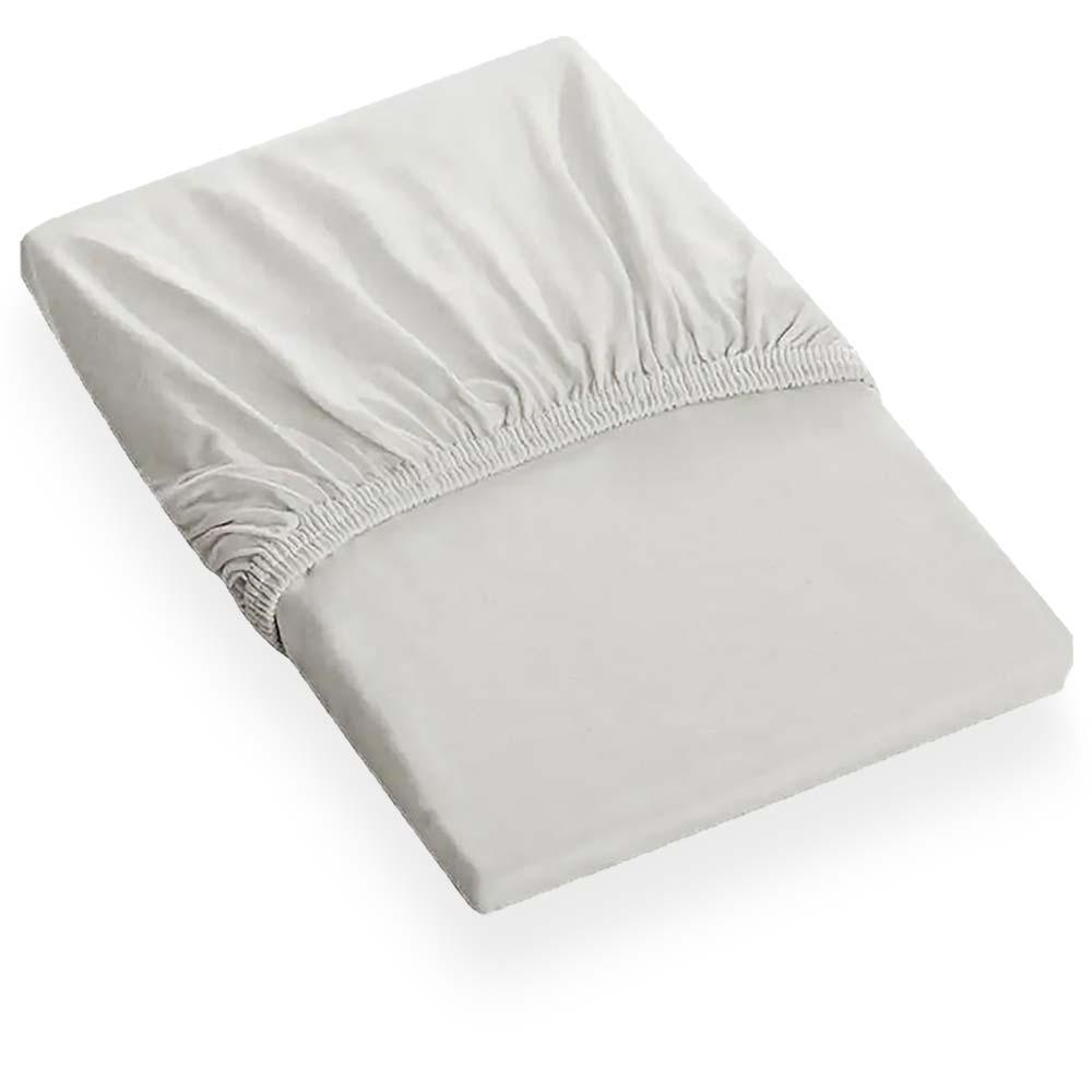 Lençol Avulso Com Elástico Solteiro King Malha Colors - Catran Branco