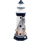 Decoração Farol Marítimo Enfeite Casa Náutica Mar Praia 50cm