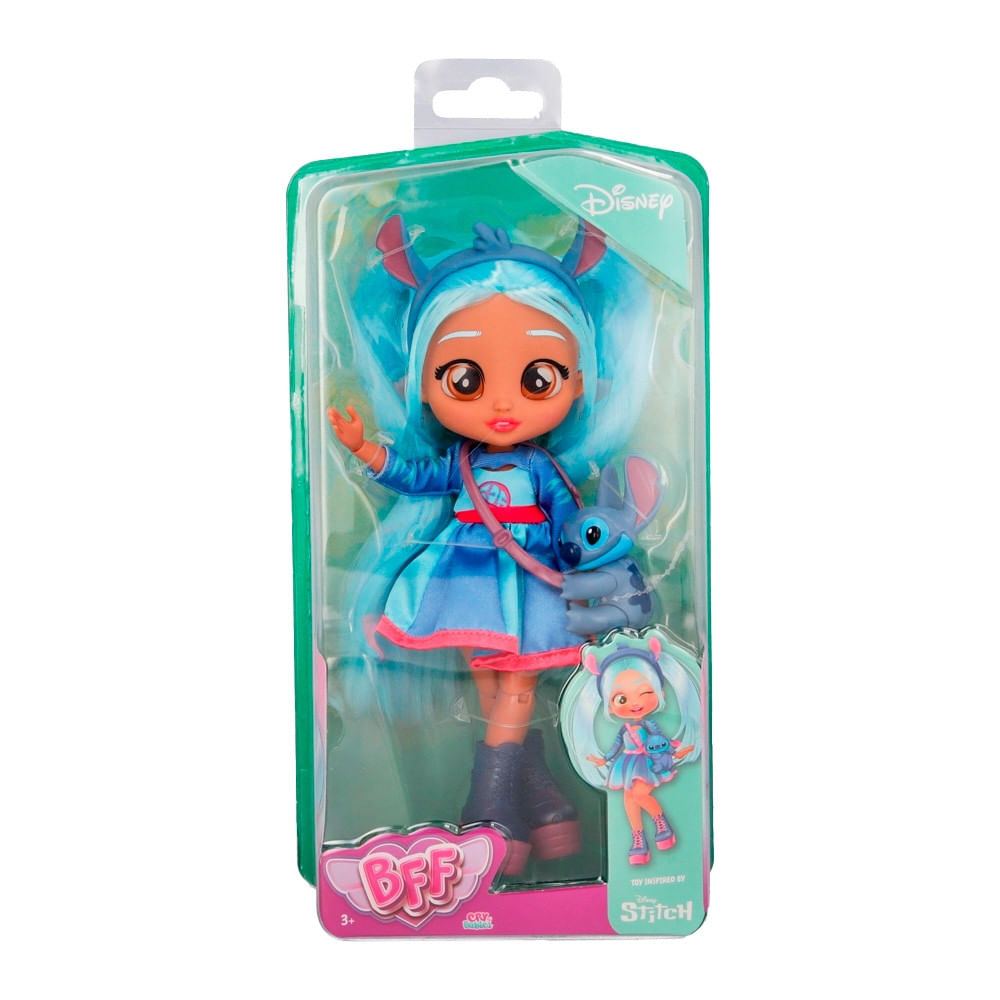 Boneca Bff Stitch Articulada Com Acessórios Multikids - Br2392