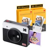 Câmera Digital Instantânea E Impressora Fotográfica Kodak Mini Shot 3 Retro