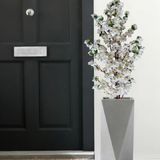 9 Galhos Cerejeira Artificial (120cm) Primavera Eterna Em Casa Com Flores De Sakura