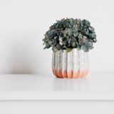 10 Buquês De Hortênsia Artificial 26x22 Mini Ramo De Flor Permanente Com Destalhes Realistas