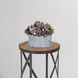 7 Flores Artificiais Realistas Buquês De Hortênsia Para Composição De Arranjos Verticais Decorativos