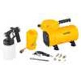 Compressor Ar Direto Jogo De 9 Pçs Vonder/amarelo Bivolt