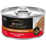 Cat Food Purina Pro Plan Com Molho Úmido De Carne Bovina/frango 85 G (pacote 24)