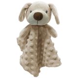 Naninha Para Bebê Minha Primeira Naninha Cachorro Bege - Laço Bebê