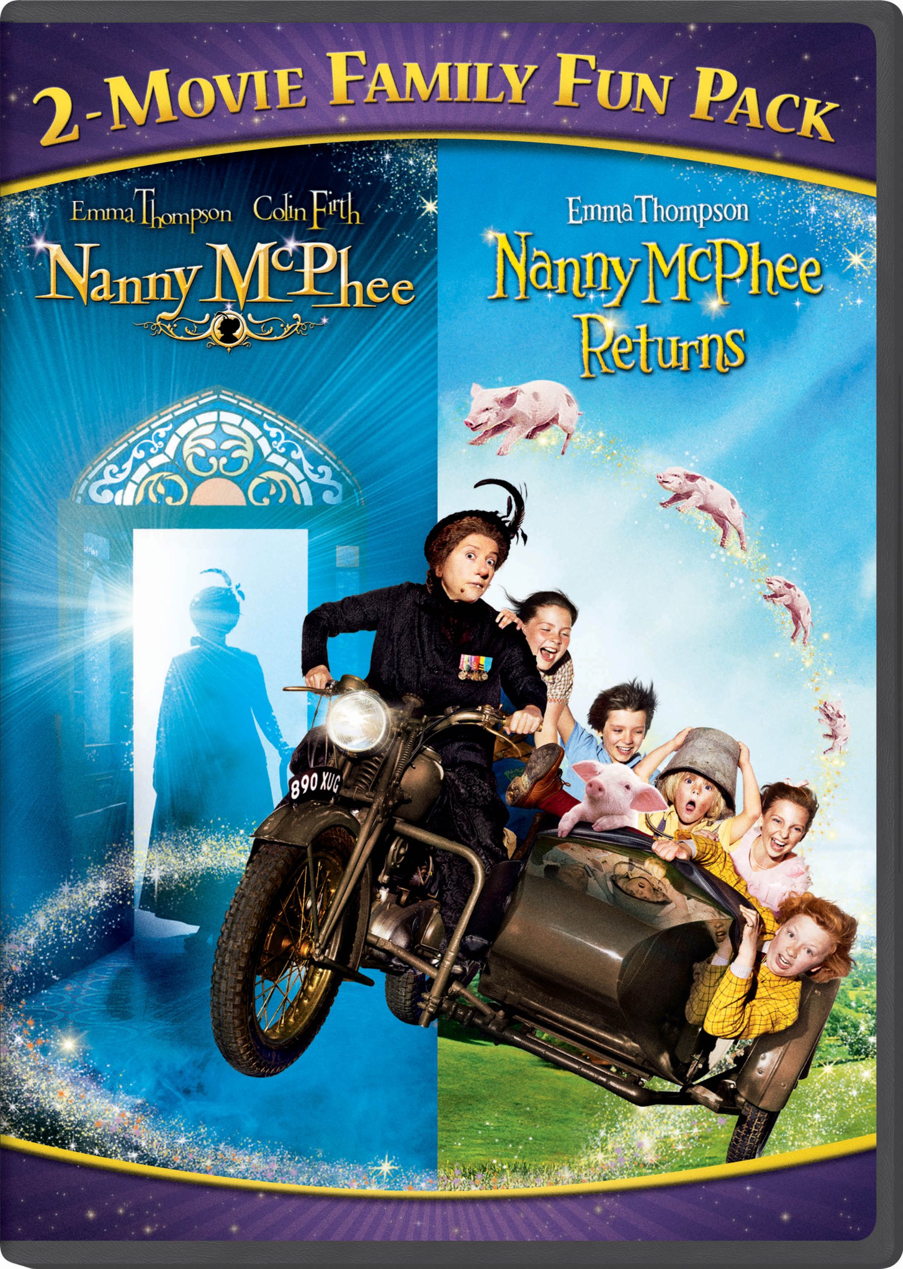 Dvd Nanny Mcphee/nanny Mcphee Retorna Selado De Fábrica Universal