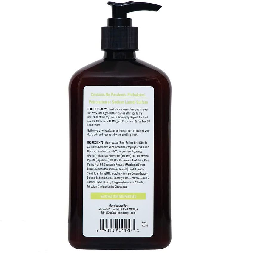 Shampoo E Condicionador Dermagic Peppermint &amp; Tea Tree Oil 530ml - imagem 3