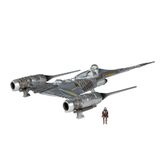 Brinquedo Star Wars Micro Galaxy Squadron The Mandalorian&#39;s N-1 Starfighter De 13 Cm Com Boneco De 2,5 Cm