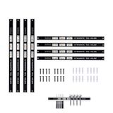 Porta-ferramentas Magnético Swiftrans 45cm, Pacote Com 8 Unidades, Heavy Duty, Preto