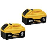 Substituição De Bateria Simple Plus+ 20v 6.0ah Para 2 Pacotes Dewalt