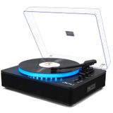 Toca-discos De Vinil Lp&amp;no.1 Com Alto-falantes Estéreo Embutidos, Preto