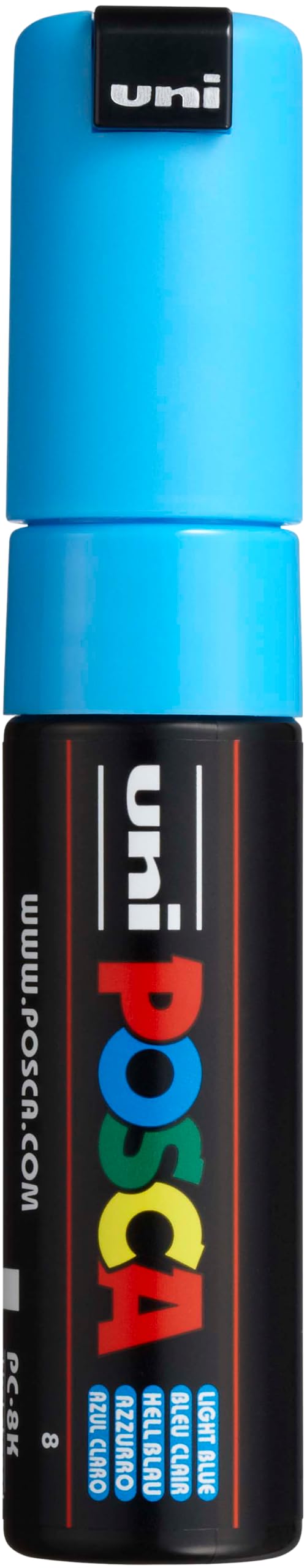 Marker Posca 8k Light Blue Para Material De Arte E Material Escolar