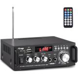 Amplificador Facmogu 298a Max 300wx2 Bluetooth 5.0 2 Canais