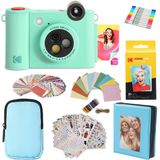 Câmera Digital De Impressão Instantânea E Impressora Fotográfica Kodak Smile+