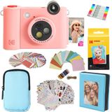 Câmera Digital De Impressão Instantânea E Impressora Fotográfica Kodak Smile+