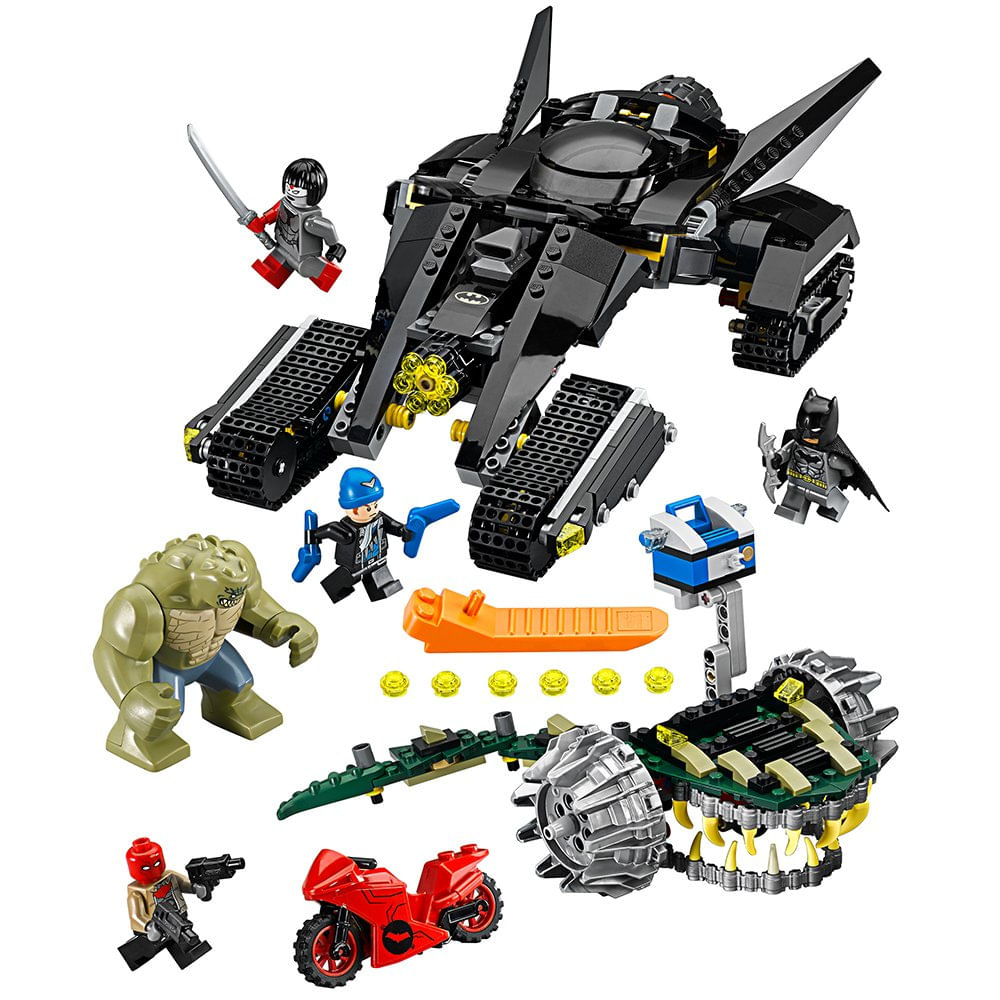 Kit De Construção Lego Super Heroes 76055 Batman Killer Croc