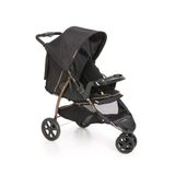 Carrinho De Bebe 3 Rodas Galzerano Cross Trail Preto Cobre