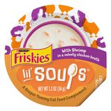 Cat Food Toppers Friskies Lil&#39; Soups De Camarão Com Caldo De Galinha