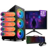 Pc Gamer Up Starter Pro V.2 I7 16gb Ssd480 Rx580 Pol 23 Win