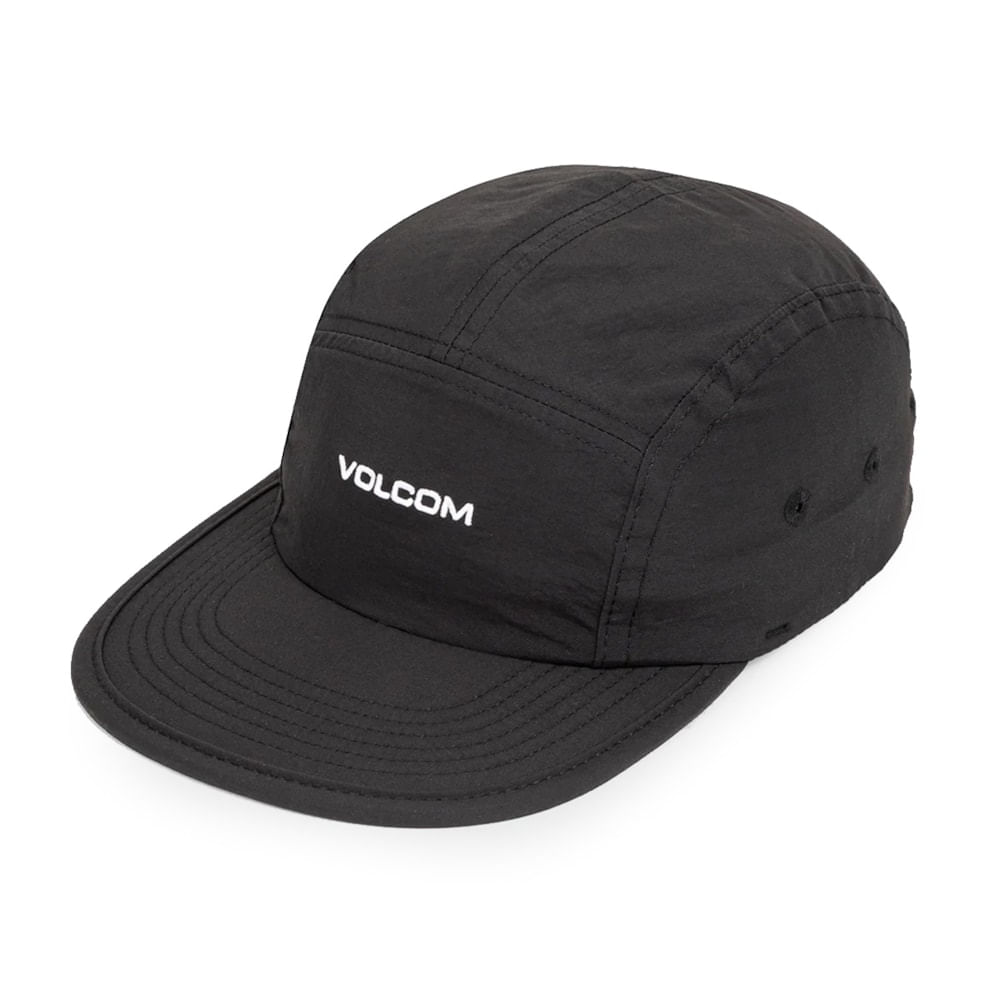 Boné 5 Panel Volcom Stoke Stone Preto