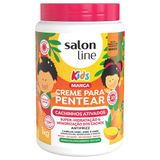 Creme De Pentear Salon Line Kids Manga Cachinhos Ativados 1kg