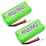 Kit 2 Baterias/pilhas Telefone Sem Fio Intelbras 2,4v 600ma