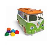 Brinquedo Educativo Infantil Kombica Gugu E Dora Didático Gugu Verde