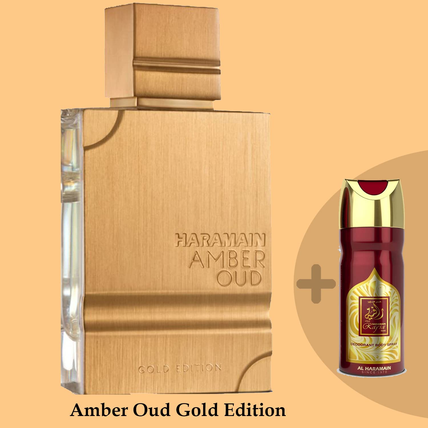 Perfume Al Haramain Amber Oud Eau De Parfum 200ml Para Homens