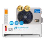 Ar Condicionado 9000 Btus Split Hi Wall Inverter Midea Frio Ai Ecomaster 220v