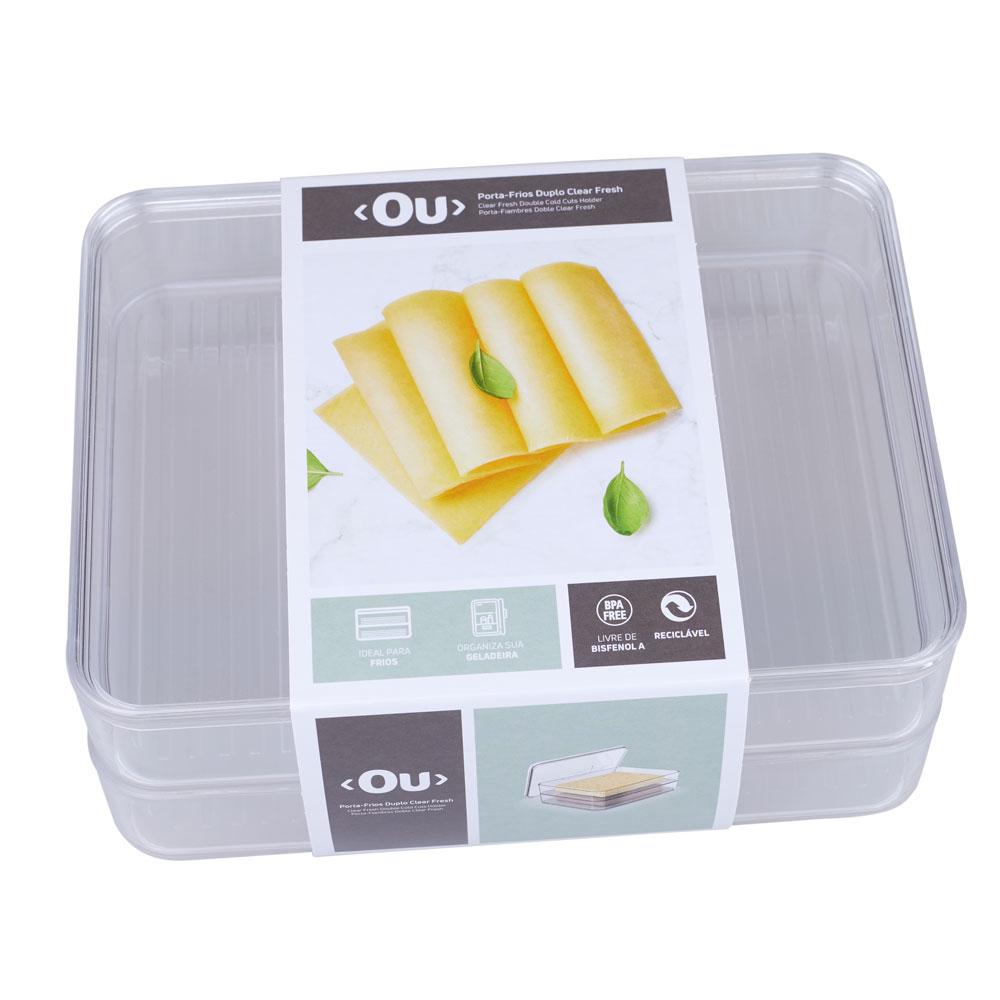 Porta Frios Retangular Ou Pf150 Natural