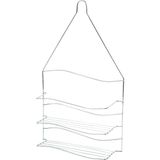 Porta Shampoo Duplo Com Ventosa Onda Arthi