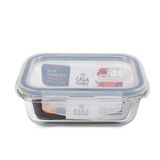 Pote De Vidro Retangular 640ml Casa Do Chef