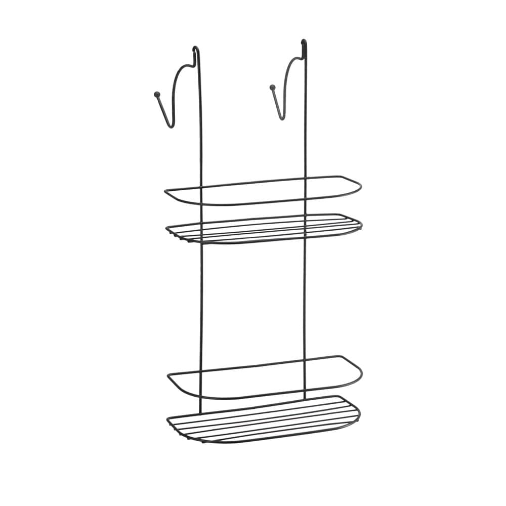 Porta Shampoo Duplo Para Box Arthi Preto