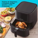 Fritadeira Air Fryer 7l Black &amp; Decker Afd7q Preta 127v