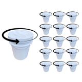 Balde Tampa Rosca Para Jardinagem - Kit 15 Pçs