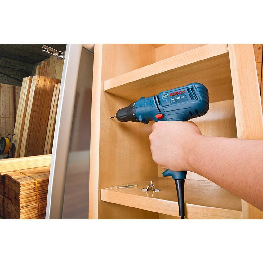 Parafusadeira E Furadeira Bosch Gsr 7-14 E 400w Cabo 4m 127v - imagem 4