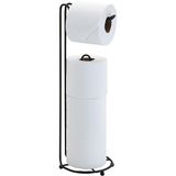 Suporte Para 4 Rolos De Papel Higiênico Arthi 2512 Preto