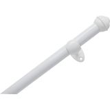Kit Para Varão 1,5m Prátiko Pro 19mm Bella Arte Branco