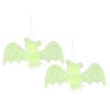 Kit Morcego Brilha No Escuro Halloween Com 2 Play&amp;fun