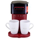Cafeteira Com 2 Xícaras Single Caf230 Cadence Vermelha 127v