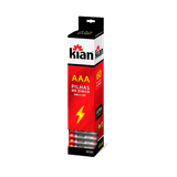 Kit 60 Pilhas Palito Aaa Zinco 14247 Kian