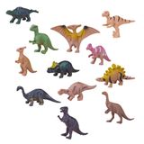 Conjunto Mini Dinossauros No Tubo Fun World Dino Play &amp; Fun