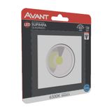 Led Spot Supimpa Quadrada 5w Avant Bivolt Branca